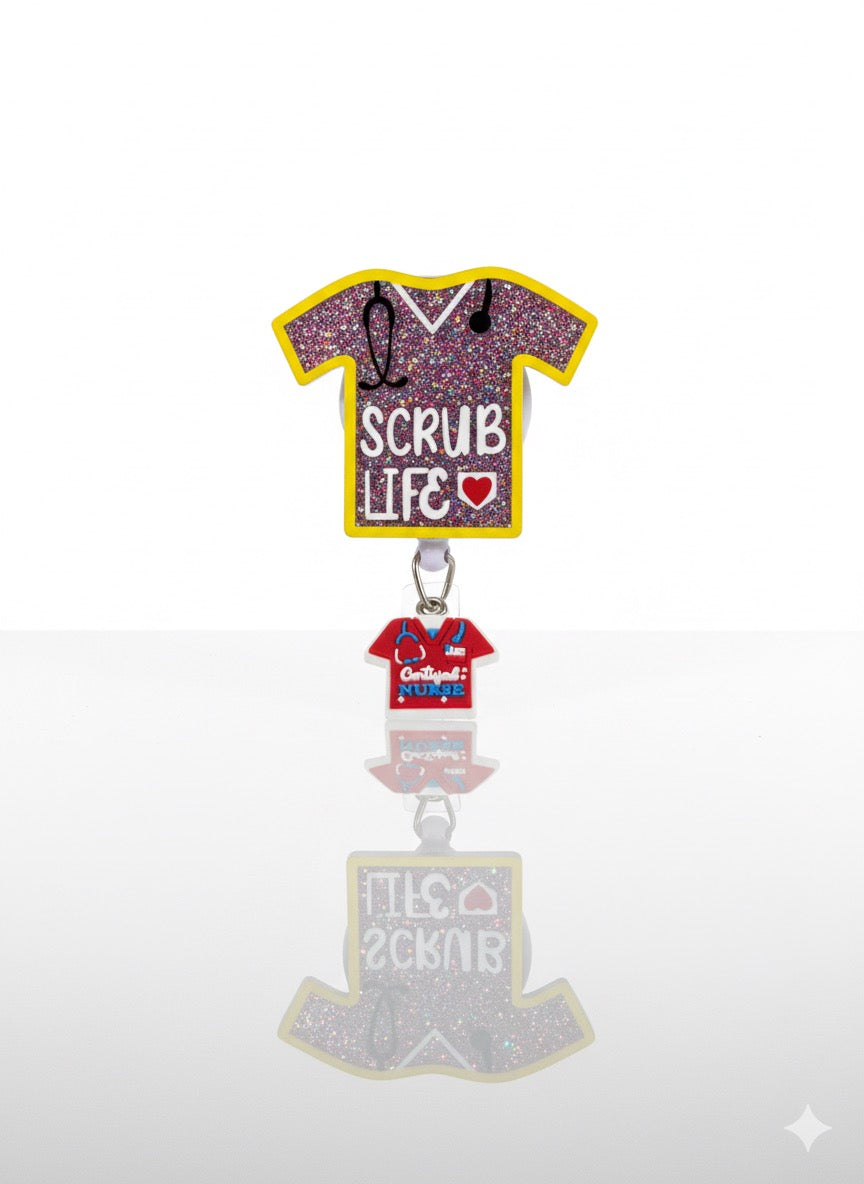 Scrub Life Badge