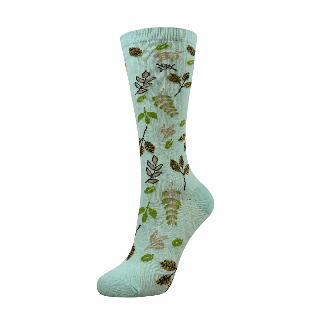 Trailing Floral Mystic Compression Socks