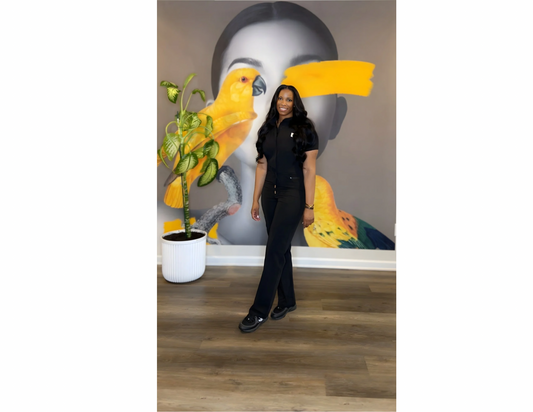 All-In-One Luxe Black Wide Leg Jumpsuit
