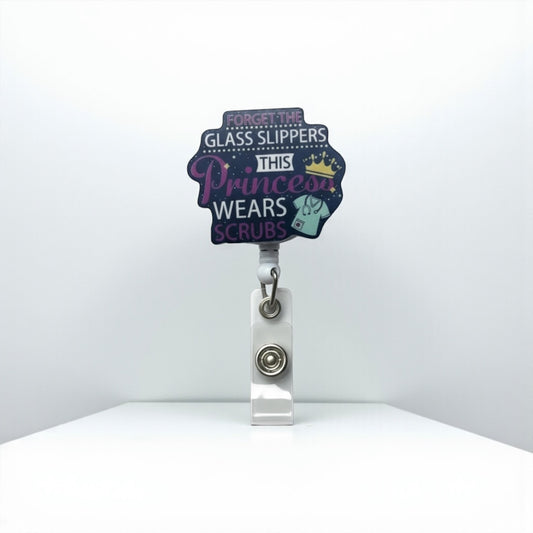 Princess Wears Scrub Badge